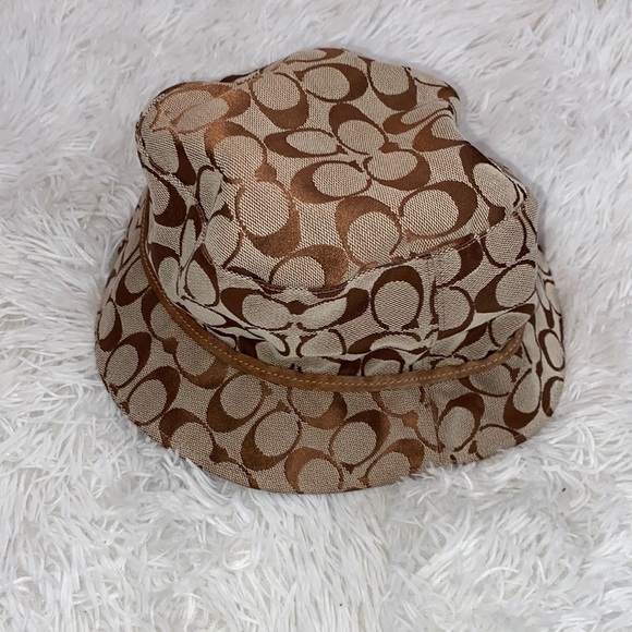 Coach vintage 90’s Jacquard bucket hat - Picture 1 of 4